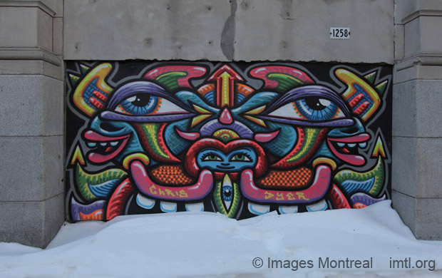 /Graffiti on La Patrie
