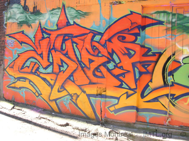 /Graffiti de la  ruelle Drolet