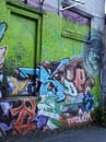 Graffiti in Henri-Julien Back Alley