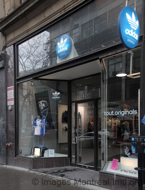 Arrowhead Præfiks instinkt Adidas Heritage Store | Picture | 1238, rue Sainte-Catherine Ouest