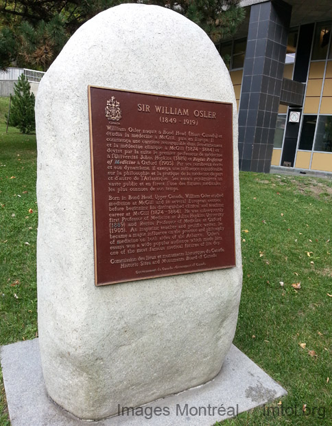 /Sir Willliam Osler Monument 