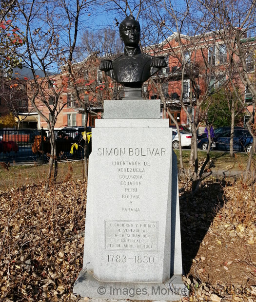 /Simon Bolivar Monument  / Rue Sussex