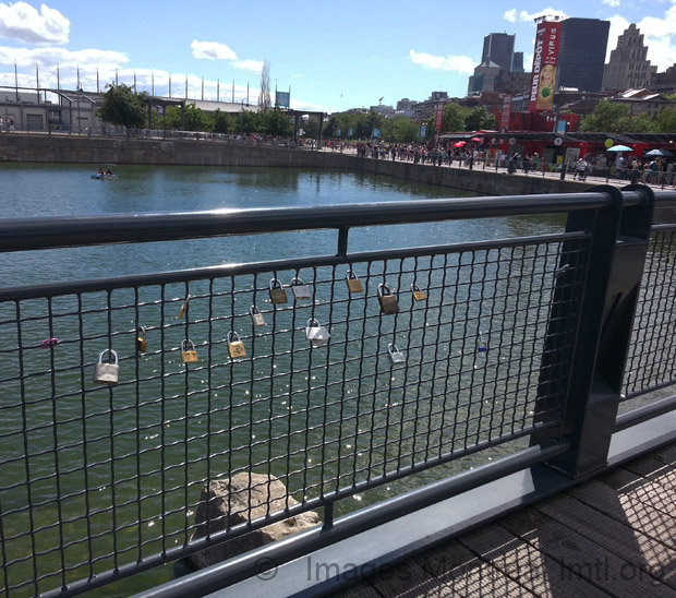 /Love lock in Montreal