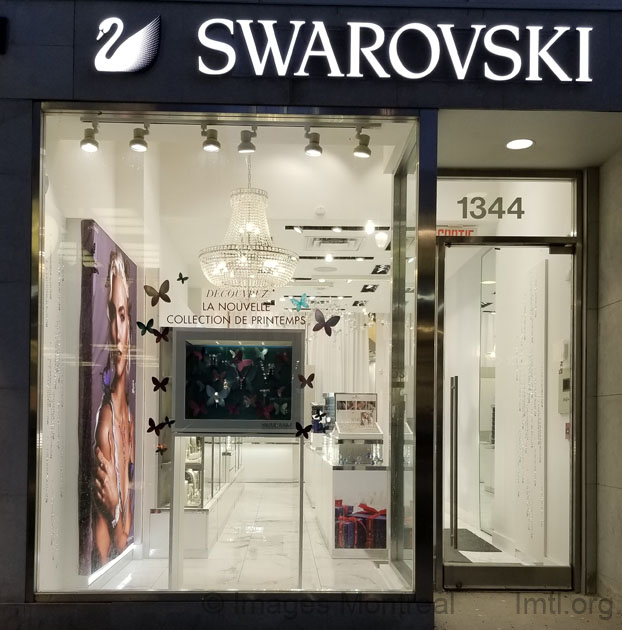 Swarovski | Picture | 677, rue Sainte-Catherine Ouest