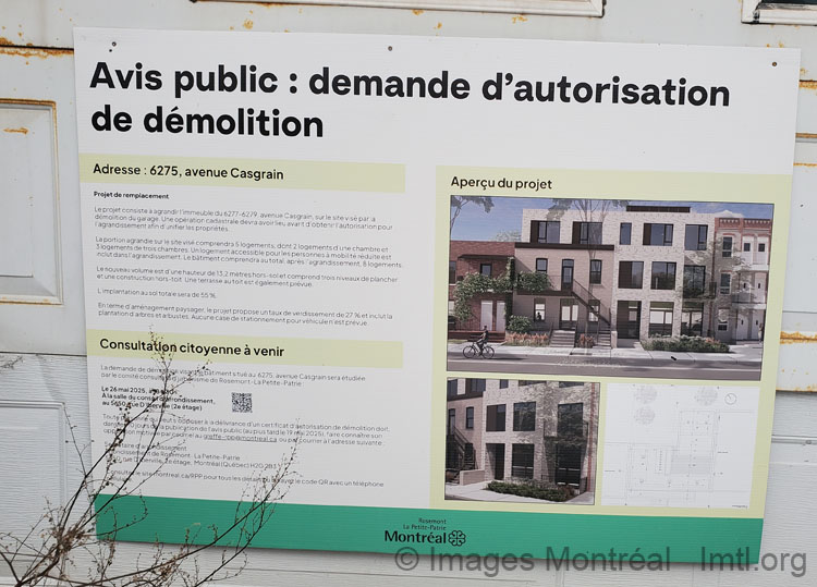 /Projet 6275 Casgrain