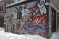 Graffiti, Jeanne-Mance Backstreet