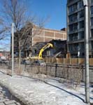 Demolition on Saint-Antoine Street