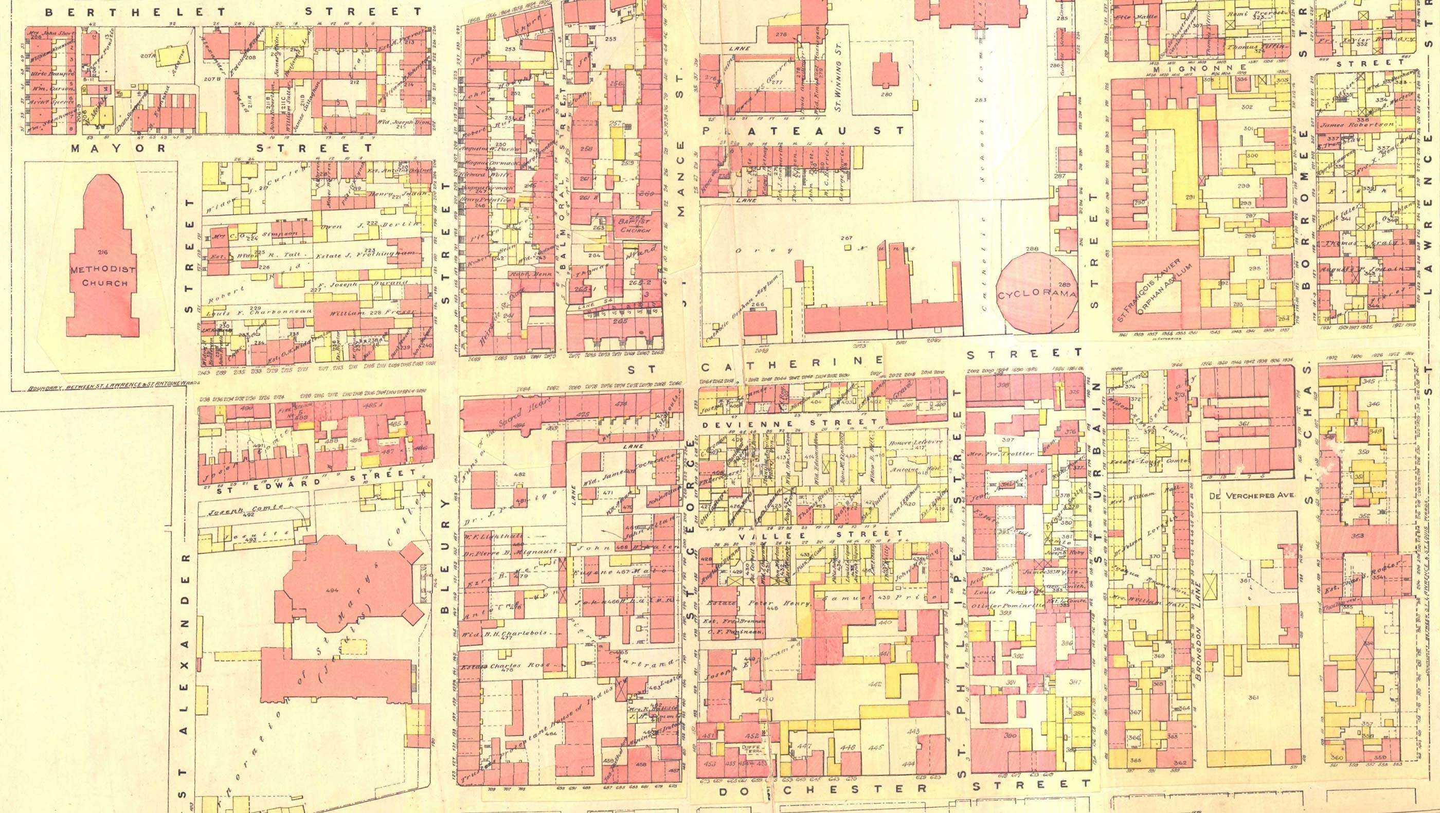 Quartier Des Spectacles Carte En 10